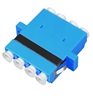 SM Quad fiber optic adapter LC/UPC