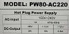 PW100-AC220 Hot Plug Power Supply